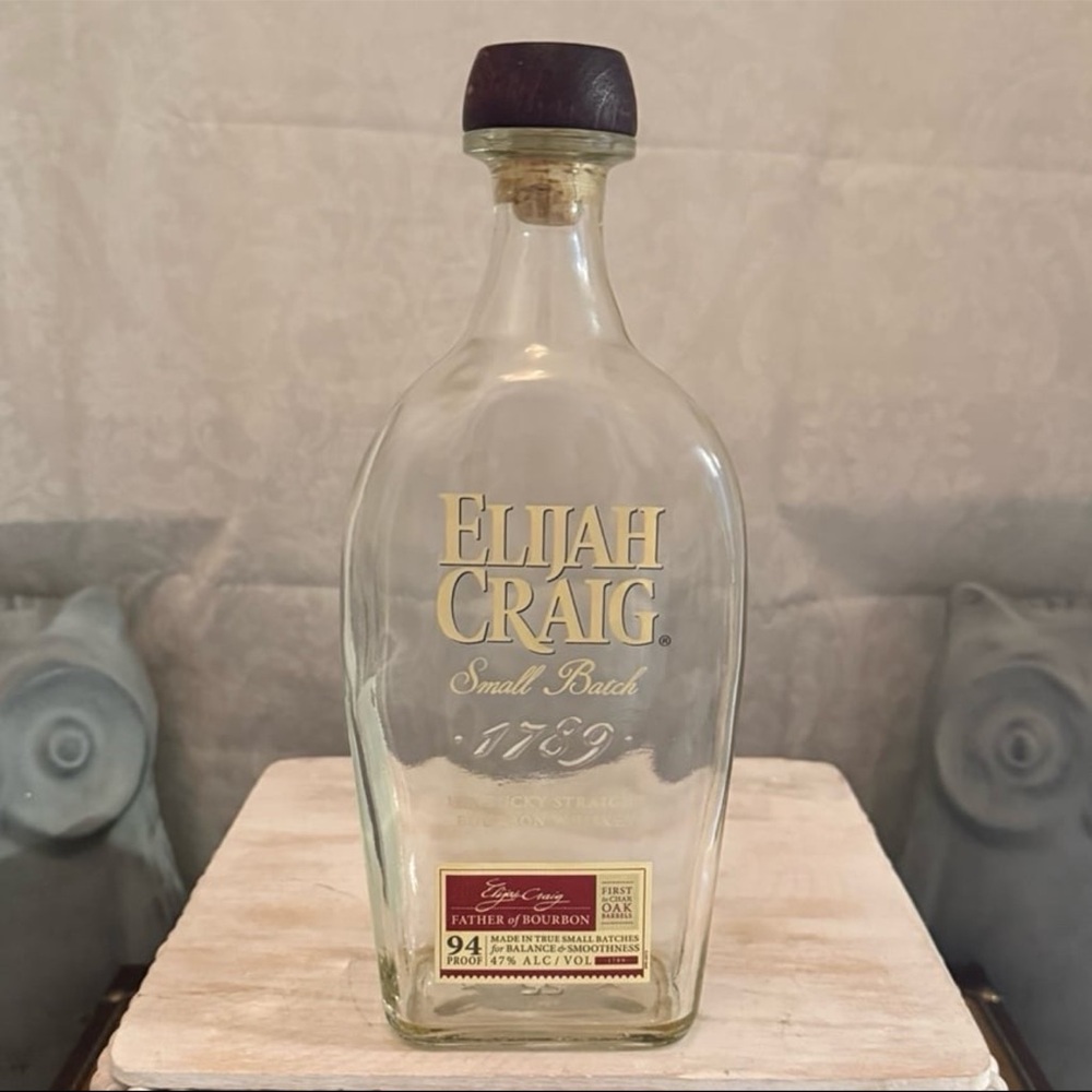 Elijah Craig EMPTY BOTTLE